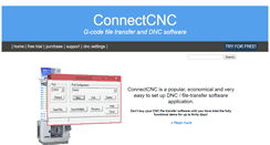 Desktop Screenshot of connectcnc-dnc.com